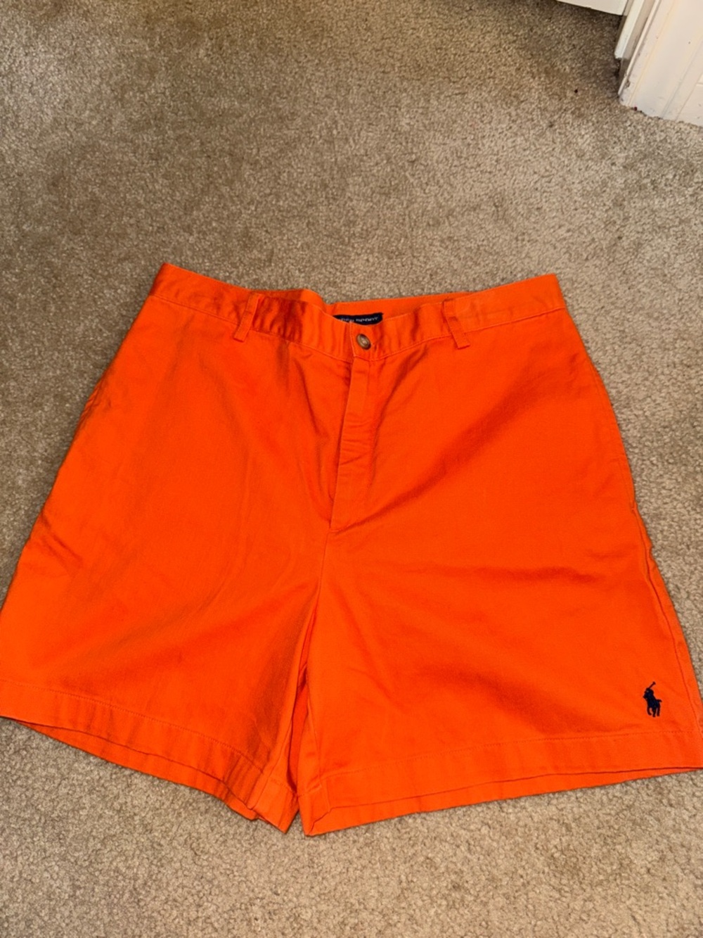 Polo by Ralph Lauren - Bright Orange Shorts - Size 10